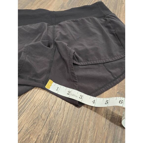 Lululemon Speed Up Shorts 2.5" Black Size 4 Run Athletic Liner Zip Pocket - Picture 6 of 9